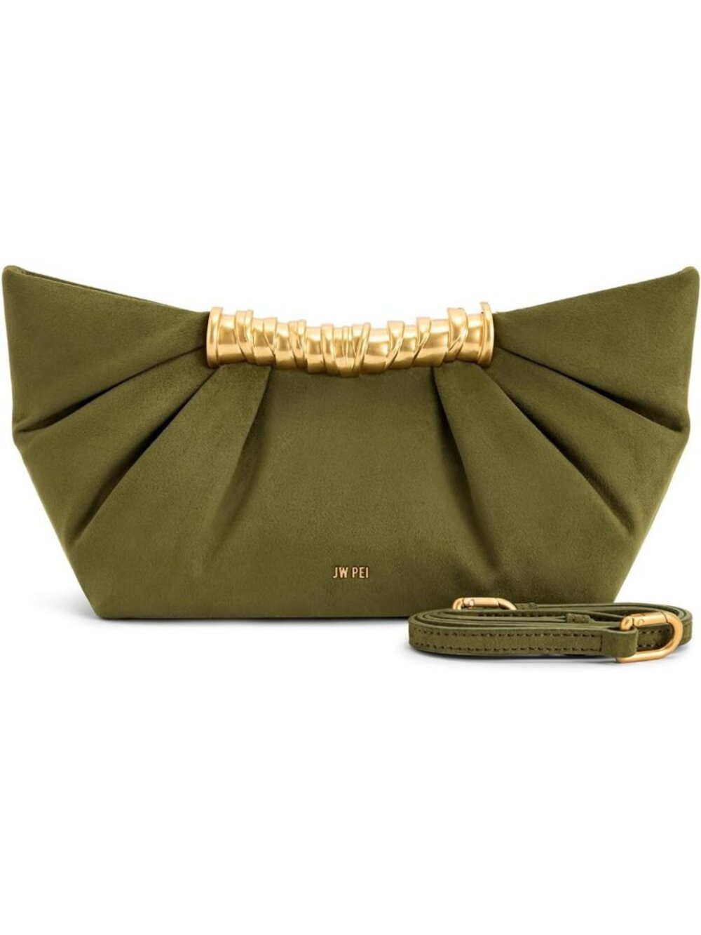 Chic Women's Pleated Clutch Bag - Stylish Evening Purse for Parties & Events